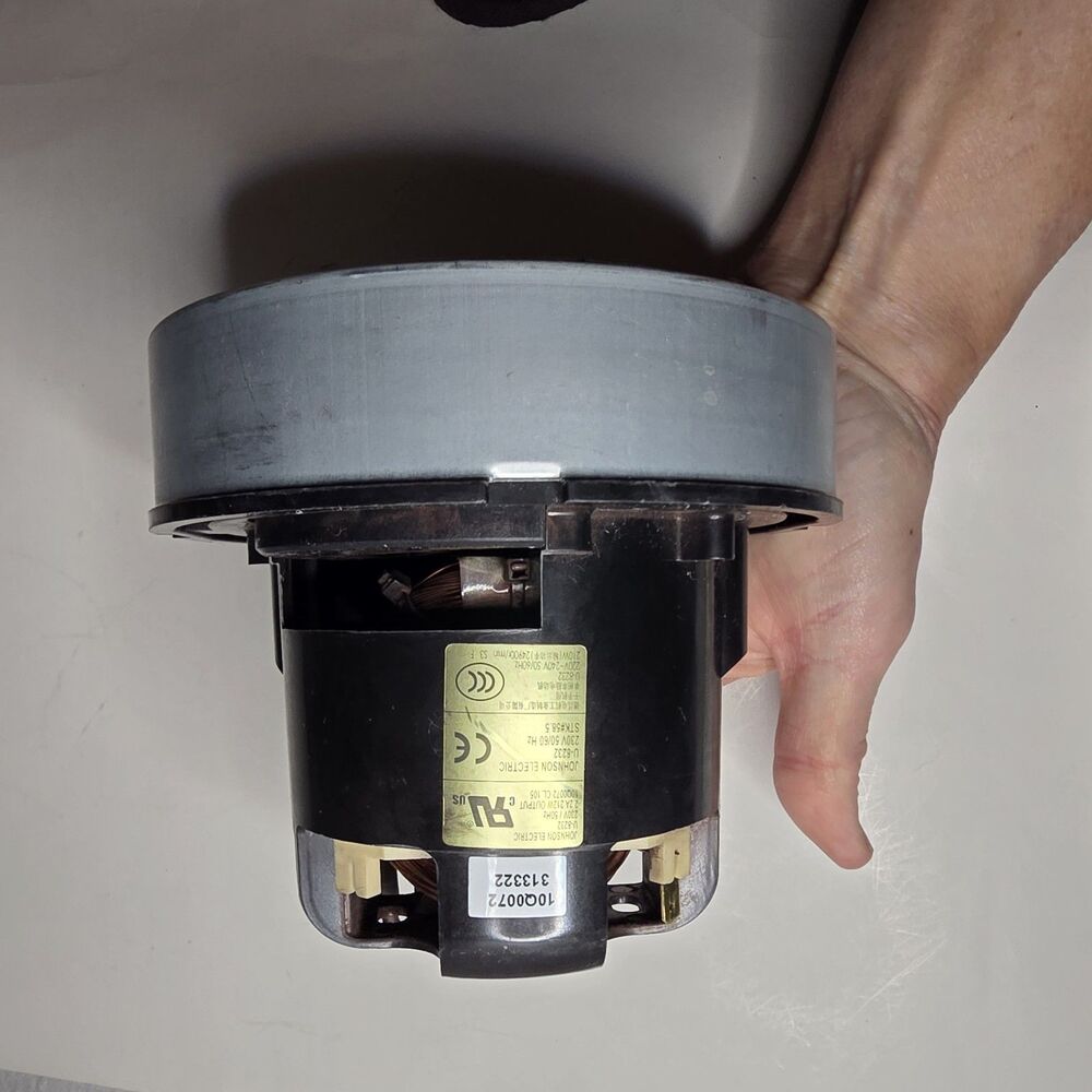 Vacuum Motor: Johnson U-8232 (120V/60Hz) Bissell, Hoover, Large Vacuums